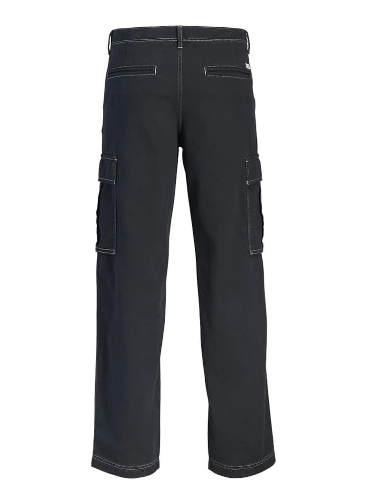 JACK & JONES  Contrast Loose fit cargo pants for Men | Best Price UAE